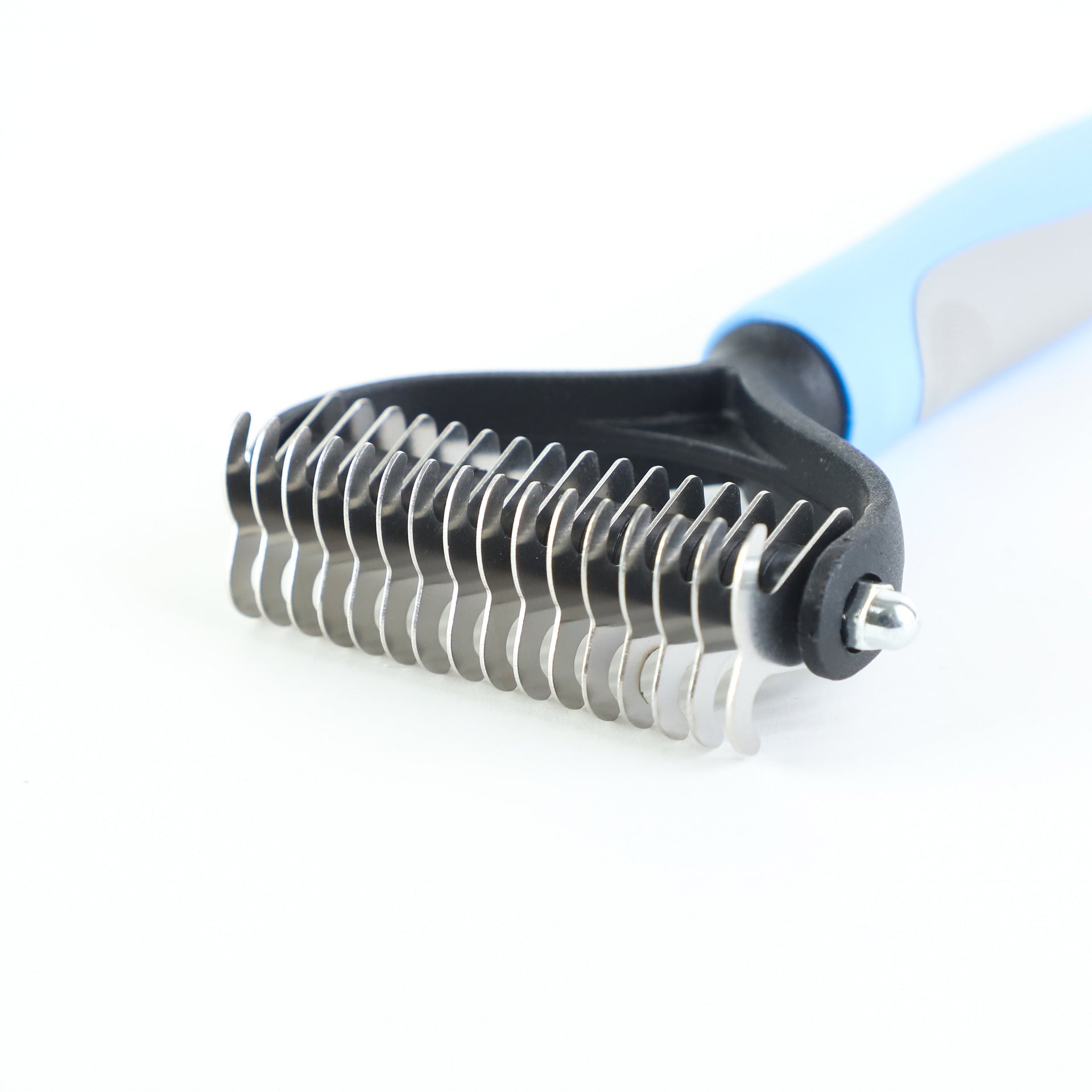 Doppelseitige Haustierbürste, Edelstahl Haarbürste für jedes Haarproblem